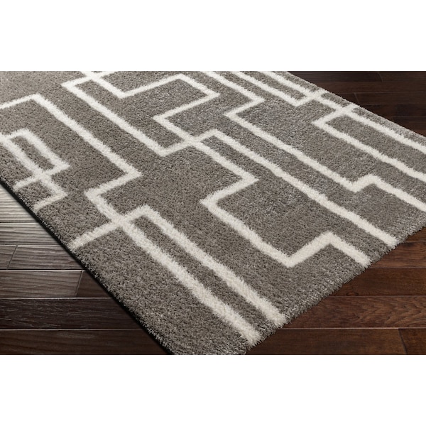 Cloudy Shag CDG-2315 Machine Crafted Area Rug